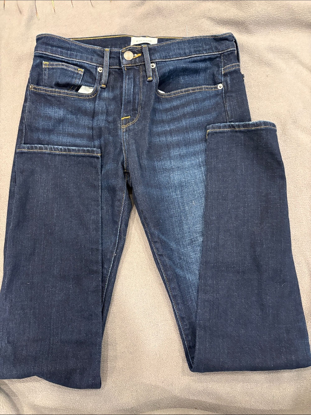 Men's Dark Blue Denim Jeans